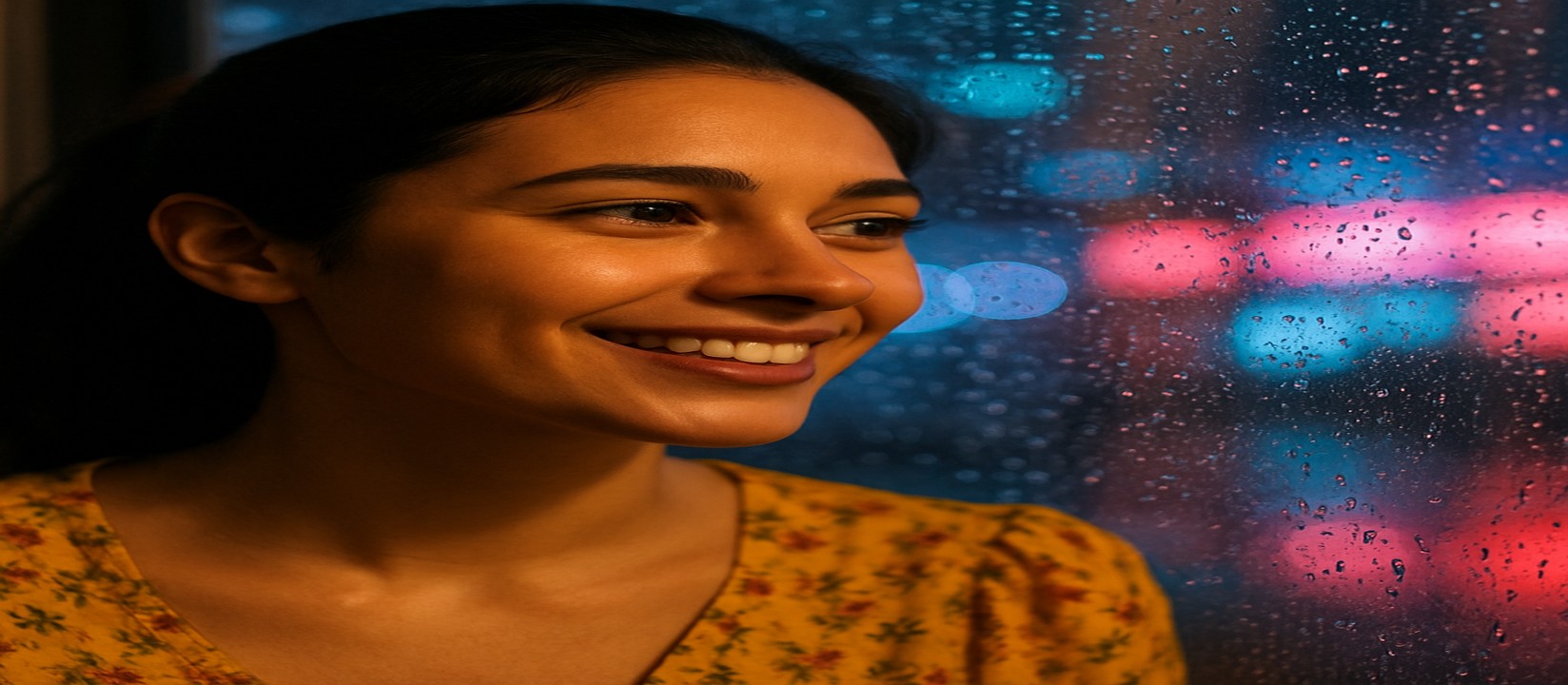 উজ্জ্বল গেমিং পরিবেশে আর্কেড মেশিনটির পাশে হাস্যোজ্জ্বল এক তরুণী